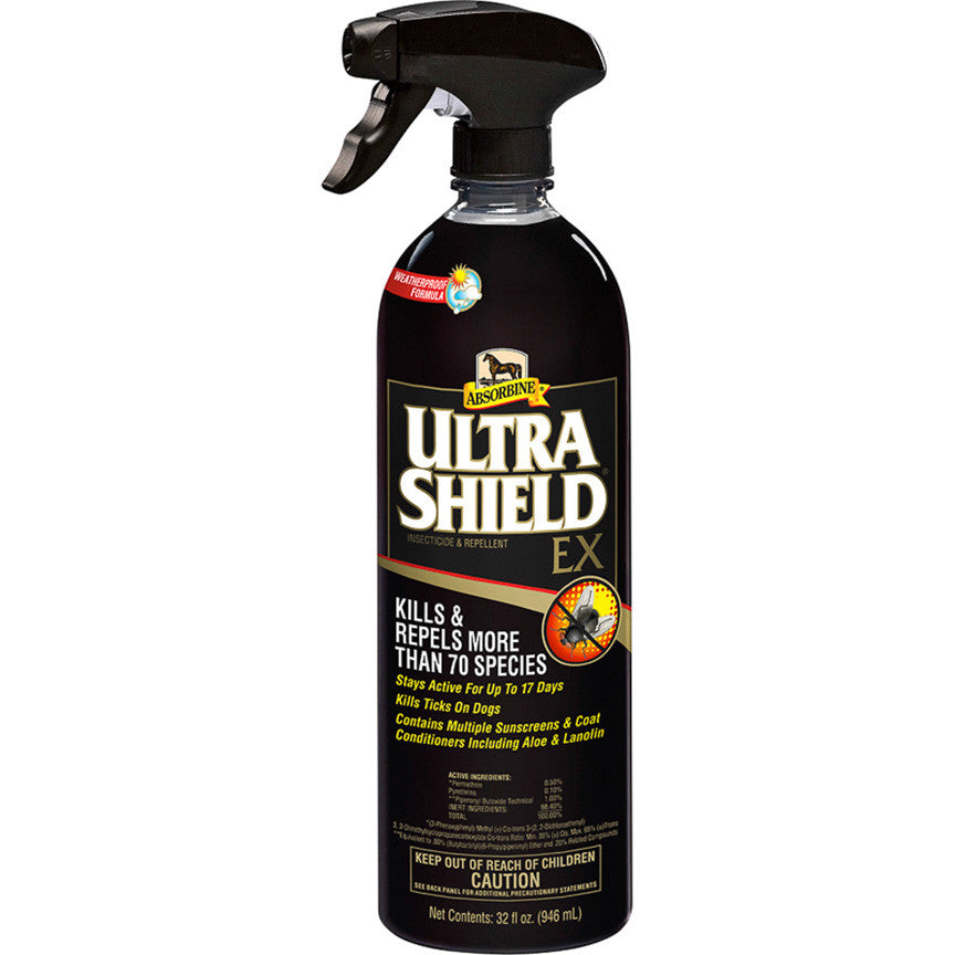 Absorbine Ultra Shield EX Insecticide & Repellent – The Tack Trunk