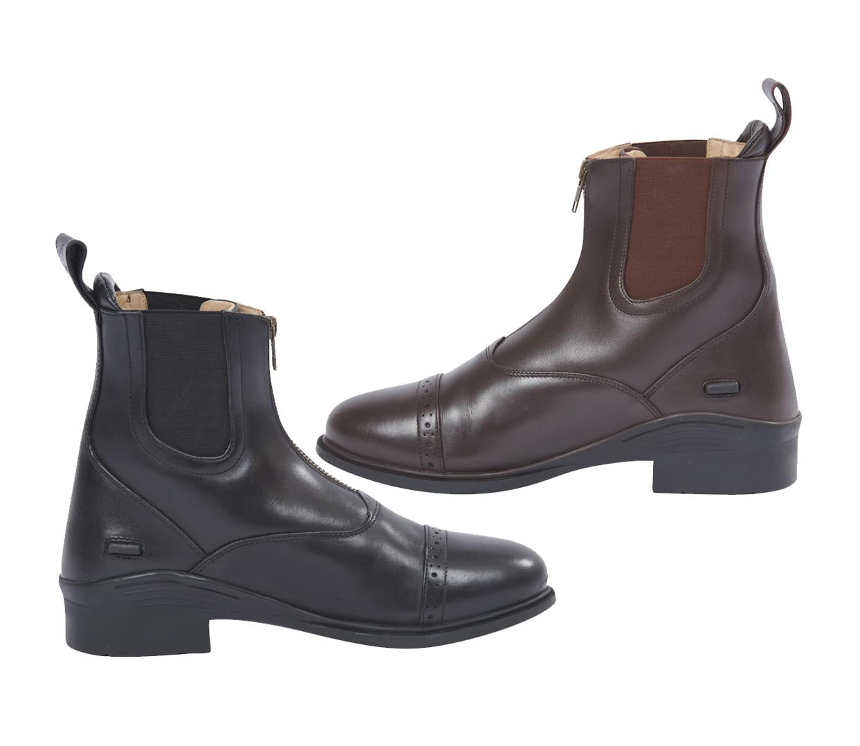 https://www.thetacktrunkhamptons.com/cdn/shop/products/evolution-zip-front-paddock-boots-black-brown-side.jpg?v=1642526933